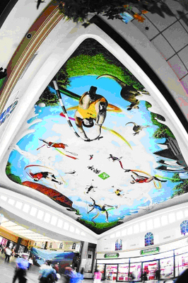 北京站藝術穹頂榮獲第38屆莫比廣告獎戶外媒體金獎，中天盈信咨詢服務成就文化藝術新標桿